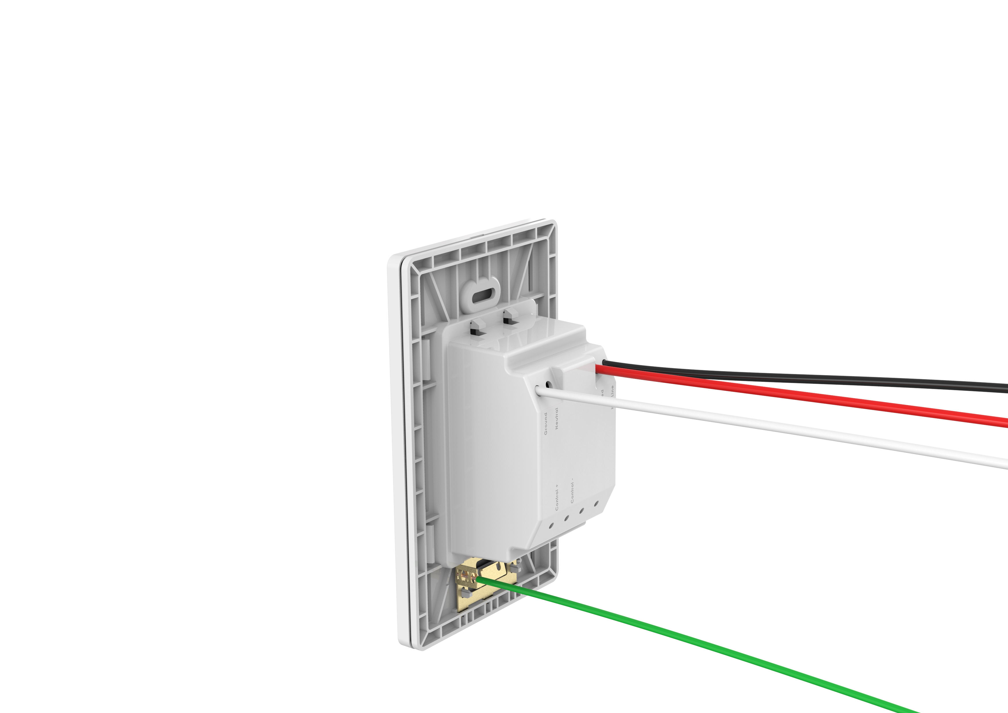 Turnable Panel Switch Tunable White Wall Switch | AmbienTech | Tunable White & Dimming