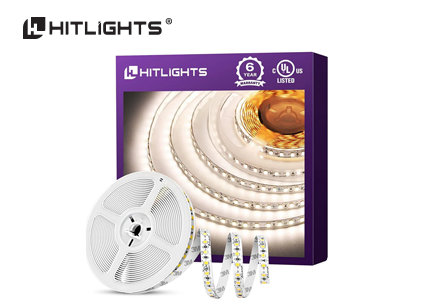 Premium 24V LED Light Strip, Single Color (UL-Listed) 26.2ft [IP-20]